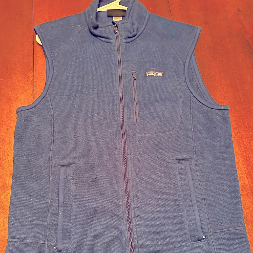 Patagonia Harvest Moon Blue Better Sweater
Fleece Vest Men’s Medium